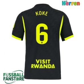 Atletico Madrid Koke #6 Replik Auswärtstrikot 2026-27 Kurzarm